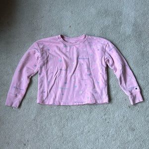 Champion Girls Pink Long Sleeve Shirt